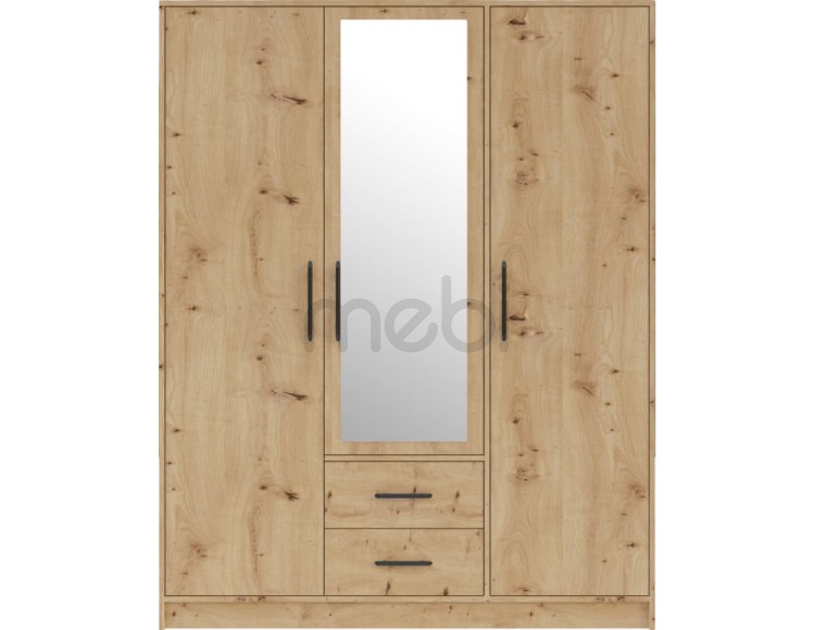 Шафа із дзеркалом Smart Meblar 150x190x56 (SRL2) 165812