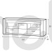 Тумба RTV Velvet Szynaka Meble 161x58x42 (VELVET_25) 171156 Тумба RTV Velvet Szynaka Meble 161x58x42 (VELVET_25) 171156