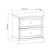 Прикроватная тумбочка Lucca Gała Meble 52x51x40 (LC-SN) 170836